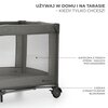 Łóżeczko turystyczne KINDERKRAFT Joy 2 Ciemnoszary Materiał wykonania Siatka