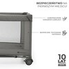 Łóżeczko turystyczne KINDERKRAFT Joy 2 Ciemnoszary Materiał wykonania Tkanina
