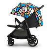 Wózek spacerowy KINDERKRAFT Grande Plus Happy Shapes Czarny Płeć Chłopiec