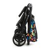 Wózek spacerowy KINDERKRAFT Grande Plus Happy Shapes Czarny Płeć Dziewczynka