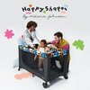 Łóżeczko turystyczne KINDERKRAFT Joy 2 Happy Shapes Materiał wykonania Metal