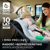 Fotelik samochodowy KINDERKRAFT Mink Pro I-Size 40-75 cm (0-13 kg) Czarny Kategoria wzrostowa 40-75 cm