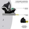 Fotelik samochodowy KINDERKRAFT Mink Pro I-Size (40-75 cm) Szary Isofix Nie
