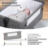 Łóżeczko dostawne KINDERKRAFT Neste Grow Jasnoszary Kółka Tak