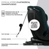 Fotelik samochodowy KINDERKRAFT Xpedition 2 I-Size 40-150 cm (0-13 kg) Niebieski Kierunek montażu Tyłem