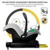 Fotelik samochodowy KINDERKRAFT Mink Pro I-Size z bazą 40-75 cm  (0-13 kg) Szary Przedział wiekowy 0 - 12 miesięcy