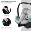 Fotelik samochodowy KINDERKRAFT Mink Pro I-Size z bazą 40-75 cm  (0-13 kg) Szary Odchylenie oparcia Nie