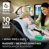 Fotelik samochodowy KINDERKRAFT Mink Pro I-Size z bazą 40-75 cm  (0-13 kg) Szary Kategoria wzrostowa 40-75 cm
