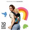 Nosidełko KINDERKRAFT Huggy Happy Shapes Czarny Pozycje noszenia Na plecach