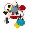 Zabawka edukacyjna BALIBAZOO Sensory Piramidka Kontrastowa Krowa Deluxe BB82385 Płeć Dziewczynka