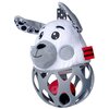 Grzechotka BALIBAZOO Sensory Pies piłka BB80849 Materiał wykonania Tkanina