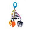 Zawieszka do wózka BALIBAZOO Sensory Piramidka BB80136 Gryzak Tak