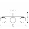 Lampa sufitowa CANDELLUX Amadeo 33-35424 Biało-złoty Nazwa CANDELLUX LIGHTING SPÓŁKA Z OGRANICZONĄ ODPOWIEDZIALNOŚCIĄ