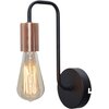 Kinkiet CANDELLUX Herpe 21-66855 Czarno-miedziany Zasilanie Sieciowe