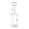 Lampa sufitowa CANDELLUX Conti 31-28419 Czarno-brązowy Nazwa CANDELLUX LIGHTING SPÓŁKA Z OGRANICZONĄ ODPOWIEDZIALNOŚCIĄ