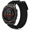 Pasek TECH-PROTECT Scout Pro do Garmin Fenix 5/6/6 Pro/7/8/E (47 mm) Czarny Materiał Nylon