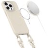 Etui TECH-PROTECT MagNecklace MagSafe do Apple iPhone 15 Pro Kremowy Model telefonu iPhone 15 Pro