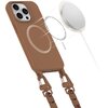 Etui TECH-PROTECT MagNecklace MagSafe do Apple iPhone 15 Pro Brązowy Model telefonu iPhone 15 Pro