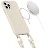 Etui TECH-PROTECT MagNecklace MagSafe do Apple iPhone 12/12 Pro Kremowy Model telefonu iPhone 12