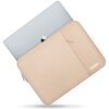 Etui na laptopa TECH-PROTECT Sleevy 13-14 cali Beżowy Funkcje dodatkowe Miękko wyściełane wnętrze