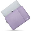 Etui na laptopa TECH-PROTECT Sleevy 13-14 cali Fioletowy Funkcje dodatkowe Miękko wyściełane wnętrze