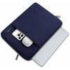 Etui na laptopa TECH-PROTECT Sleevy 13-14 cali Granatowy Funkcje dodatkowe Chroni przed uderzeniami i wstrząsami