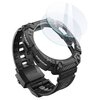 Pasek SUPCASE Iblsn Armorbox do Samsung Galaxy Watch Ultra (47mm) Czarny + szkło Materiał Poliwęglan