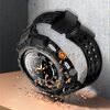 Pasek SUPCASE Unicorn Beetle Pro do Samsung Galaxy Watch Ultra (47mm) Czarny + szkło Kolor Czarny