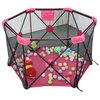 Kojec EXTRALINK Kids K-462 Różowy Materiał wykonania Aluminium