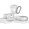 Etui na słuchawki TECH-PROTECT FlexAir do Apple Airpods 4 Przezroczysty Wodoodporność Nie