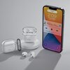 Etui na słuchawki TECH-PROTECT FlexAir do Apple Airpods 4 Przezroczysty Materiał TPU