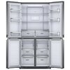 Lodówka WHIRLPOOL WQ9 B3L EF Side by Side No Frost 187.4cm Srebrna Pojemność [l] 388 chłodziarka + 206 zamrażarka