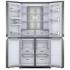 Lodówka WHIRLPOOL WQ9 U3L EF Side by Side No Frost 187.4cm Inox Pojemność [l] 388 chłodziarka + 206 zamrażarka