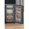 Lodówka WHIRLPOOL WQ9I FO2BX EF Side by Side No Frost 187.6cm Czarna Kostkarka Podajnik wody Zmiana kierunku otwierania drzwi Nie