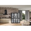 Lodówka WHIRLPOOL WQ9I FO2BX EF Side by Side No Frost 187.6cm Czarna Kostkarka Podajnik wody Kolor / wykończenie frontu Czarny