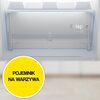 Lodówka BEKO TS190340SN 81.8cm Srebrna Roczne zużycie prądu 109 kWh = 125.35 zł