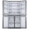 Lodówka WHIRLPOOL WQ9 E2L EF Side by Side No Frost 187.4 Inox Pojemność [l] 388 chłodziarka + 222 zamrażarka