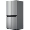 Lodówka WHIRLPOOL WQ9 B2L EF Side by Side No Frost 187.4cm Srebrna Roczne zużycie prądu 338 kWh = 388.7 zł