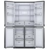 Lodówka WHIRLPOOL WQ9 B2L EF Side by Side No Frost 187.4cm Srebrna Pojemność [l] 388 chłodziarka + 206 zamrażarka