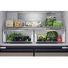 Lodówka WHIRLPOOL WQ9 U2BL EF Side by Side No Frost 187.4 Czarny/Inox Zmiana kierunku otwierania drzwi Nie