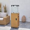 Ogrzewacz tarasowy MIRPOL MIR-H49-24WD 11000W Materiał Metal