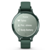 Smartwatch GARMIN Lily 2 Active Zielony Wykonanie paska Silikon