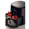 Air Fryer Frytkownica beztłuszczowa ARIETE 4630/00 Czarny, 9l, z okienkiem do obserwacji postępów gotowania Moc [W] 1500