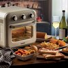 Piekarnik ARIETE 4632/03 Air Fryer Oven Vintage Beżowy Wyposażenie Blacha do pieczenia