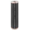 Folia grzewcza na podczerwień MISSION AIR 160 W/m² Black Silver PTC 8 m² (8 m x 100 cm) + regulator Aries Czarny Zawartość zestawu 1 x rura ochronna karbowana o długości 2 m dla kabli zasilających