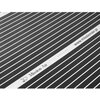 Folia grzewcza na podczerwień MISSION AIR 160 W/m² Black Silver 1 m² (1 m x 100 cm) + regulator Aries LCD Biały Zawartość zestawu Taśma montażowa samoprzylepna