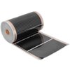 Folia grzewcza na podczerwień MISSION AIR 160 W/m² Black Silver PTC 1 m² (2 m x 50 cm) + regulator Aries LCD Biały Zawartość zestawu 1 x łuk prowadzący