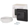 Folia grzewcza na podczerwień MISSION AIR 160 W/m² Black Silver PTC 12 m² (12 m x 100 cm) + regulator Aries Czarny Zawartość zestawu 1 x rura ochronna karbowana o długości 2 m dla kabli zasilających