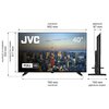 Telewizor JVC LT-40VF4400 40" LED Smart TV Nie