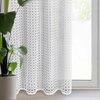 Firana gotowa EUROFIRANY Carmen 140 x 250 cm Biały Wysokość [cm] 250